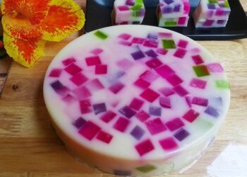 Cách làm rau câu ngũ sắc