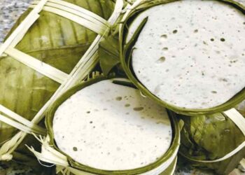 Thành phẩm sau khi tiến hành theo cách làm chả lụa