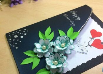 Cách làm thiệp tặng nhân dịp 8/3 cực kỳ đơn giản