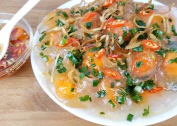 Cách làm bánh bột lọc nhân đầy đủ từ bột năng