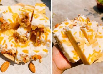 Cách làm kem chuối mít