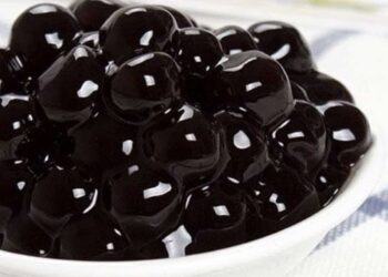 Luộc hạt trân châu đường đen