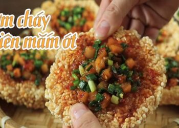 Cách làm cơm cháy chiên nước mắm đơn giản tại nhà