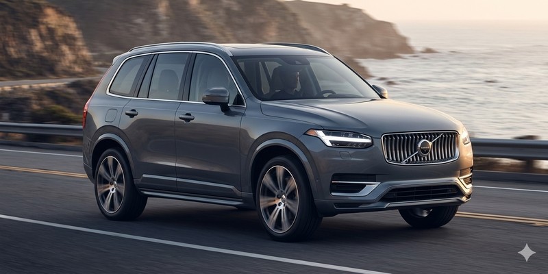 Volvo XC90 Recharge lướt êm ái trên cung đường biển